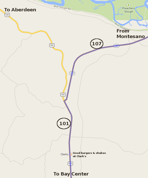 map of 107 to 101