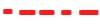 Red Dashes Showing Route