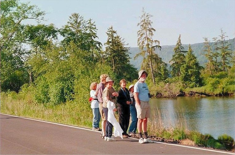 Out for a walk on Puget Island