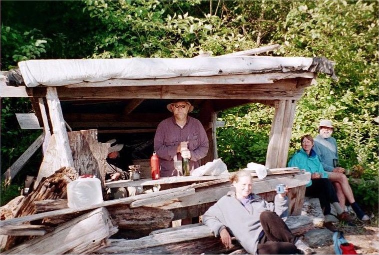 Dinner prep at Jim Crow Point