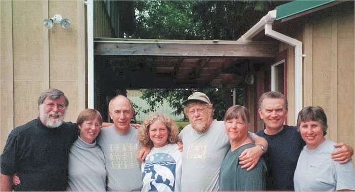 The gang at Bay Center